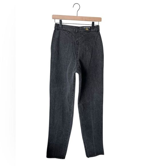 Rockies Vintage Southwestern Bareback Denim Straight Leg Washed Black Jeans - Picture 2 of 6